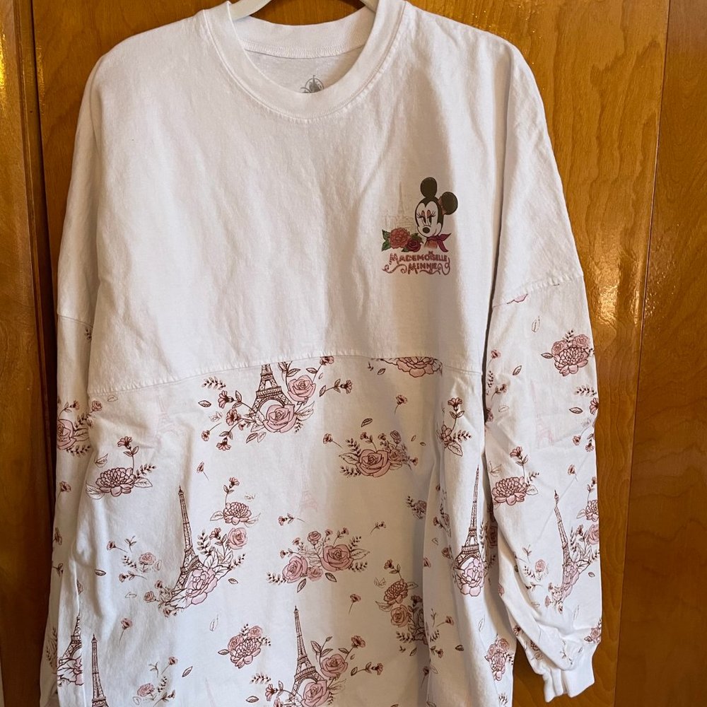 Disney Epcot World Showcase France Minnie Ooh La La Spirit Jersey